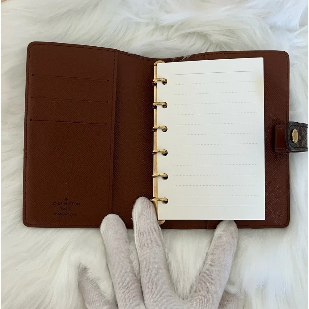 Vintage Louis Vuitton Agenda Passport Holder Monogram PM NWOT 2003